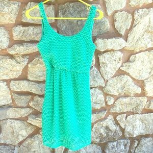 Cute Green Summer mini dress 👗